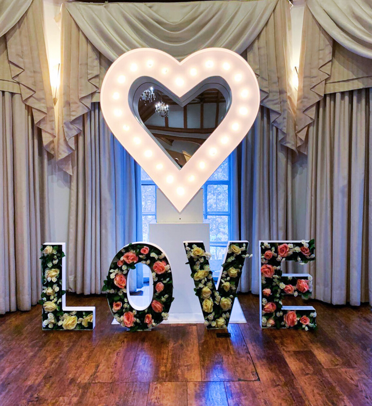 Heart Marquee Sign